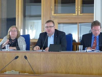 CDA-Landesvorsitzende Stadtrtin Dagmar Knig, CDA-Haupgeschftsfhrer Martin Kamp und 1. stellv. CDA-Bundesvorsitzender Christian Bumler (v.l.n.r.)