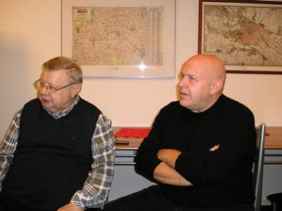 Klaus Gronau, CDA-Kreisvorstandsmitglied und Thomas Drobisch, CDA-Landesgeschftsfhrer