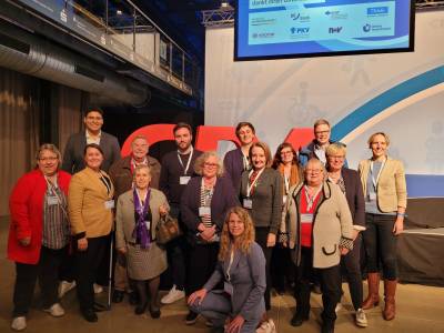 Die Berliner Delegierten bei der CDA Bundestagung im Mai 2022 in Hildesheim.