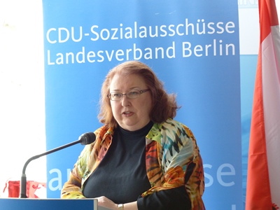 Die neue Landesvorsitzende der CDA-Berlin, Dagmar König